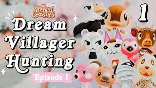 DREAM VILLAGER HUNTING (Ep. 1) ✨| Animal Crossing: New Horizons 🏝