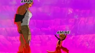 Aman Slamming A low tier random name anime in a debate on dms to the point where he gets stunlock 