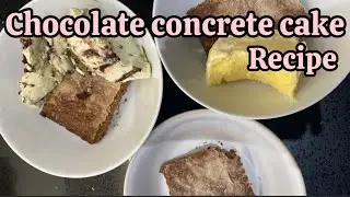 Chocolate Concrete Cake Recipe 