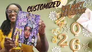 CUSTOM NOTEBOOK FOR THE NEW YEAR