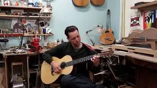 Jake Sanders at the Fraulini shop
