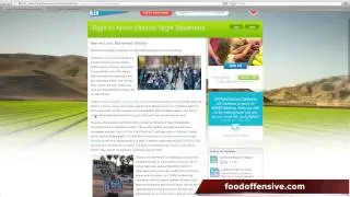 Prop 37 Defeated in California: A Result of Voting Fraud or Big Money From Big Agra?