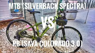 The Chase RB vs MTB #SilverBackBikes #SarapMagbike #mtbqatar #dohacyclingadventures #pushthelimts