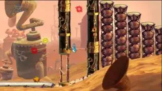 Let's Play Rayman Origins | World 7-3/4 | High Voltage