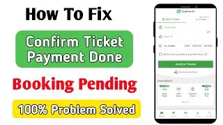 confirm ticket payment done booking pending