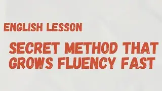 Learn English Like a Child: Secret Method That Grows Fluency Fast #english #learnenglish #learn