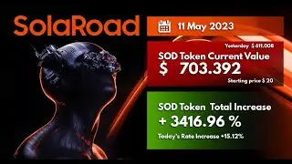 2-SOLAROAD (BSC), How to Earn ACOIN, EARN UP TO 1.2% PER DAY SOD HITS $703!! 35X SINCE LAUNCH PRICE!