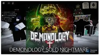 [SOLO] Demonology Roblox | Nightmare • Demon