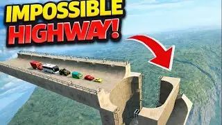CRAZY DOWNHILL RACE AT FULL THROTTLE ⚡💥 | EPIC CRASHES | BeamNG.drive