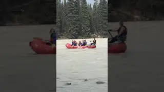 At Athabasca river