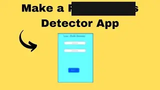 P----- - ---s Detector | How to make Apps for Beginners | App Development | Enjoy Coding with Hridya