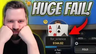 Slowplaying Aces Gone Wrong! Losing Big Against A Recreational Player