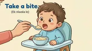 Bachon Ke Sath English Bolein | Daily Routine Sentences for Kids 👶