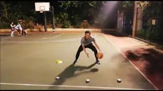 Basketball Ball Control Training with the Reaction Light System