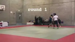 Kristian Andonov V Chris Banks at The British San Shou Championships 2012