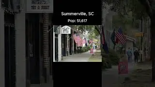 Random US Towns: Summerville, SC #shorts