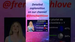 🇲🇫 To learn French easily follow us on #youtube #shorts #music #vlog #french #trending #memes #live