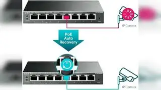 Rezension: TP-Link TL-SG108PE Managed PoE Switch, 8 Port Gigabit Network Switch mit 4 PoE+ Ports ...