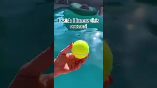 Easy way to keep the pool clean! #summer #pool #tips