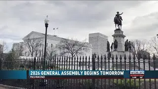 2026 Virginia General Assembly Session Begins Wednesday