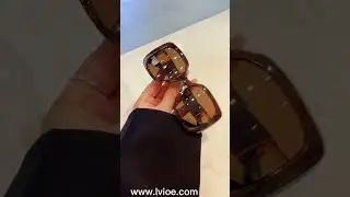 Oversized Square Sunglasses for 2023 Fashion Trends#youtubeshorts