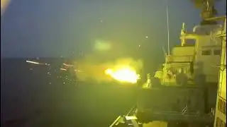 Indian Navy CIWS gun in action. #happydiwali #deepawali