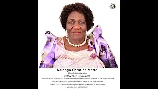 Nalongo Christine Matte - Requiem Service - 29th January 2026 - Christian Freedom Church