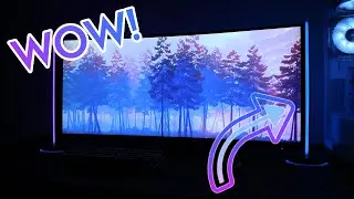 How to make your desk look better! (Yeelight Beam Bar)