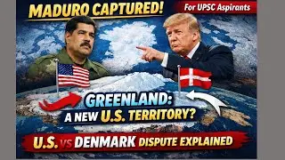 📌 &ldquo;Greenland, Denmark & US: Strategic Sovereignty and Arctic Politics Explained | UPSC Geopolitics&rdquo;