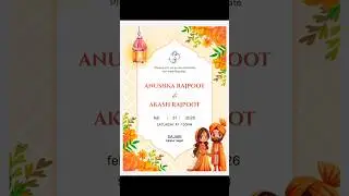 #creative wedding card #viralvideo #shortvideo #like comment and share