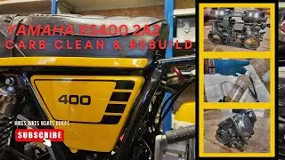 1979 Yamaha XS400 Carb Clean & Rebuild