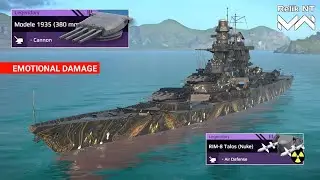 FS Super Alsace - It's Very Powerful | Monster Battleship💀 Modern Warships 