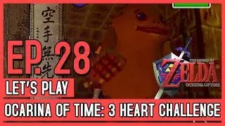 Legend of Zelda: Ocarina of Time 3 Heart Challenge - Episode 28 // Save the Gorons!