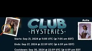 June's Journey Club Mystery 25/9/24
