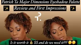Patrick Ta Major Dimension Eyeshadow Palette and Gel Liners | Lady M Beauty