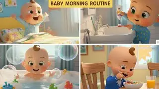 My Happy Morning Routine! ✨ Fun Kids Video | Healthy Habits for Children