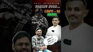 🤔మీకు తెలుసా ! CPO లో ఇంత Powerful🔥Jobs ఉన్నాయని? || AKHIL || CRPF - SI || ECP Student TALKS 🔥
