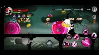 Tao Vs Giant Worm Hell Mode (Stickman Legends Shadow War)
