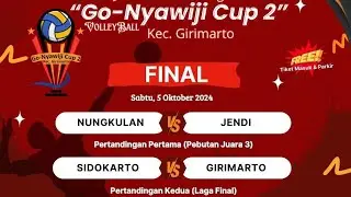 LIVE GRAND FINAL Go-Nyawiji Cup 2 Kec: Girimarto