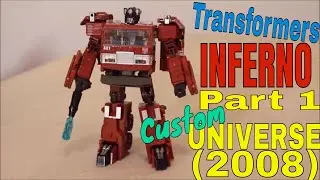 Transformers Inferno Pt 1 - Custom Painted Universe (2008) - GotBot True Review NUMBER 420