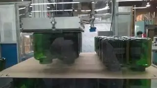 Proco Palletizer for wide mouth container