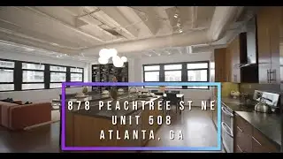 878 Peachtree St NE #508, Atlanta GA 30309 - David Vannort & Associates - Atlanta Intown Real Estate