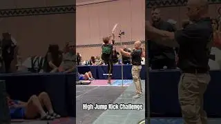 Junior High Jump Kick Board Breaking Martial Arts Challenge  #karate #martialarts #taekwondo