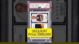 How much did the most expensive Curry card lose in value?#cards #sport #sportscards #nba #curry