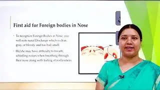 Foreign object in eye, ear, nose/skin.  Emergency at the institute & work. Road & traffic accident.