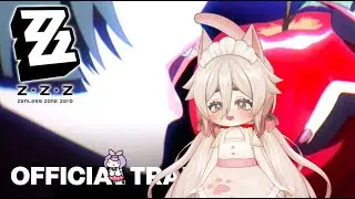 Gremlin Cat Reacts to Every Zenless Zone Zero Character Trailer (Part 1)