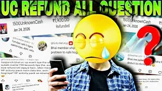 UC Refund All Questions ! Bgmi UC Refund Trick | UC UP Event After UC Refund | New Refund Trick Bgmi