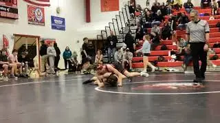 120 Dunn, Braydon v Unknown (Francis Howell North) 01-21-26 W  PIN 0:48