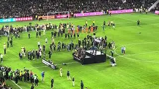 Premiacion de LAFC como campe&oacute;n del Oeste 2023