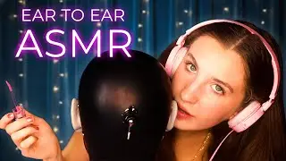 ASMR Deep Ear to Ear Attention, Tingly Sounds Using Binaural Dummy Head Mic for Sleep & Relaxation